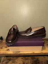Johnston & Murphy Donnell Men Brown Penny Loafer Slip On Penny Shoe Sz 10.5 NEW