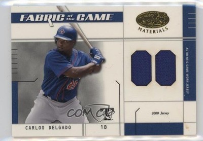 2003 Leaf Certified Materials Position 89/50 Carlos Delgado #FG-91 mi7
