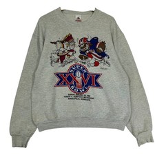 Buffalo Bills Washington Redskins 1992 Super Bowl sweatshirt QT5011