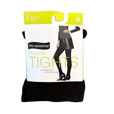 No Nonsense Brushed Fleece Lined Tights Espresso Brown Medium