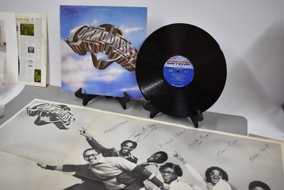 COMMODORES Self Titled (Brick House) (1977) 12'' Vinyl LP w/poster! VG