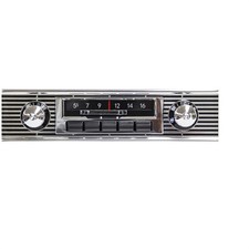Custom Autosound Cam-vech56-sbr2 Slidebar Radio 1955-1956 Fits Chevy