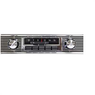 Custom Autosound CAM-VECH56-SBR2 Slidebar Radio, 1955-1956 Fits Chevy