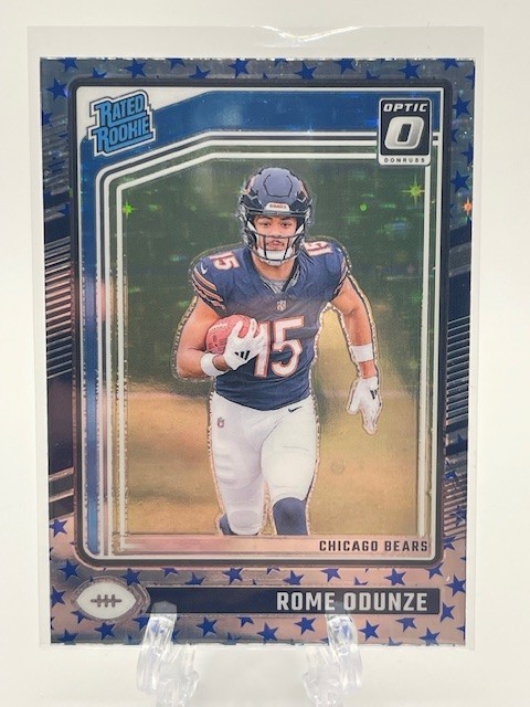 2024 Panini Donruss Optic - Rated Rookie Rome Odunze #286 Stars Prizm (RC)