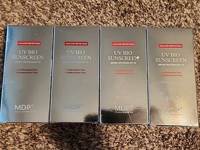 Lot of 4 Mdp+ Peptide 9 Uv Bio Sunscreen | Korean Sunscreen Spf 50+ | Broad