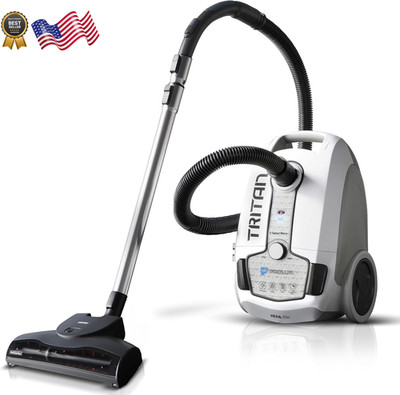 Tritan Bagged Canister Vacuum Cleaner with Sealed HEPA Filtration 5 Speed