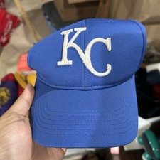 Kansas City Royals Hat Cap Kids Youth Blue White Logo Baseball Strap Back Boys
