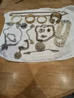 Vintage Costume Jewelry Lot Monet Bijoux Cascio