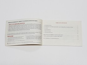 RBI Baseball Tengen Authentic NES Nintendo Manual Only *