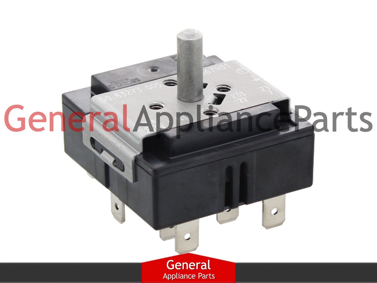 Range Infinite Switch fits Electrolux Frigidaire Gibson # 50.83273
