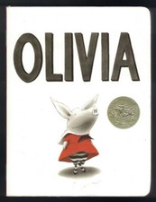OLIVIA - Board Book - IAN FALCONER - Caldecott Honor Book / ISBN: 0-689-87472-3