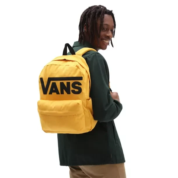 Vans old skool yellow clearance backpack
