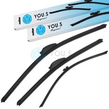 YOU.S Scheibenwischer Wischerblätter SET VORNE+HINTEN für OPEL VECTRA C CC (Z02)