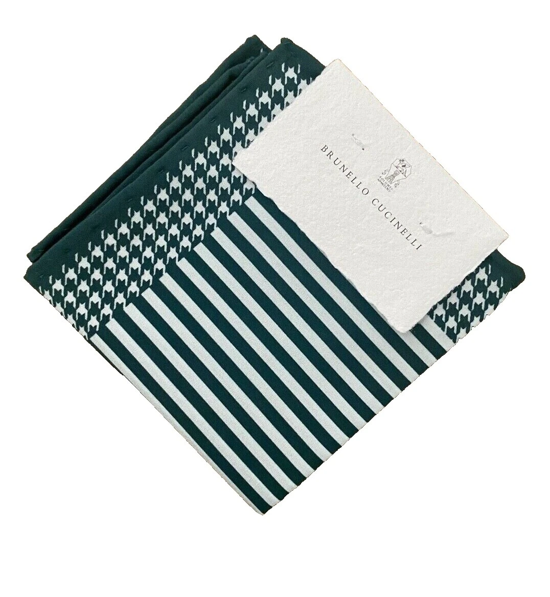 100% Cotton Square Brunello Cucinelli Pocket Handkerchiefs for Men