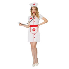 Partyholic Women's Not So Nice Nurse Costume Large 12-14 