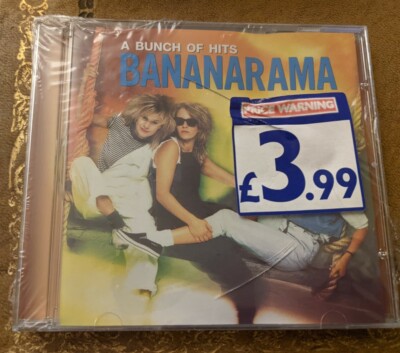 RARE SEALED BANANARAMA CD A BUNCH OF HITS 1993 SPECTRUM 14 TRKS
