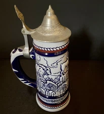 Beer Stein by Avon Yukon Wildlife Scene 1976