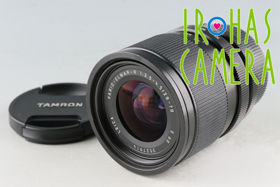 【美品】LEICA ライカ VARIO ELMAR-R 28-70mm Leica Vario-Elmar-R 28-70mm F/3.5-4.5 3-Cam Lens for Leica R