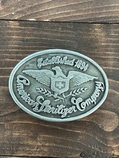 Vintage 1976 American Sterilizer CO. 1894-1976 Belt Buckle - Awesome Buckle