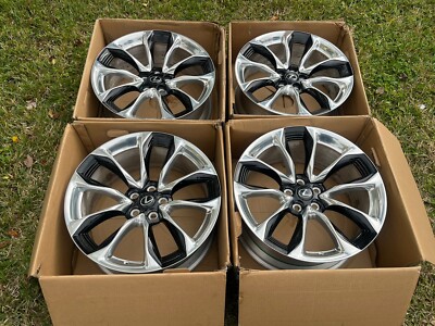 Factory Lexus LC500 LS500 Wheels Forged OEM 21 inch Set 4 Genuine Nearly Perfect