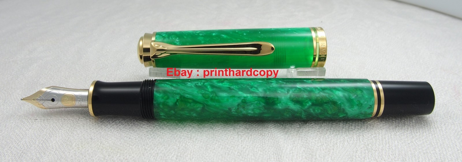 2014 Pelikan Special Edition M600 Vibrant Green Fountain Pen 14k Gold