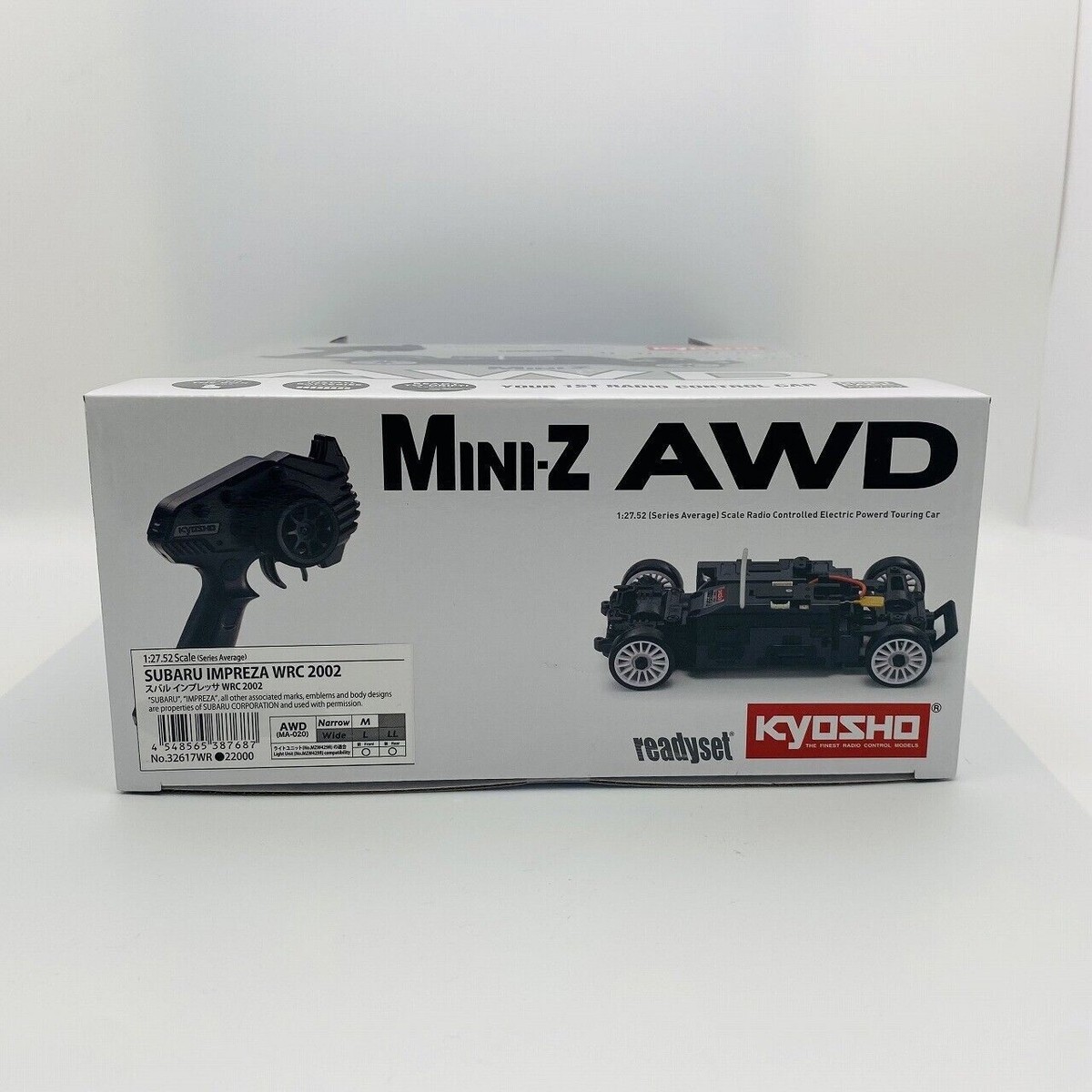 ミニッツ AWD スバル インプレッサ WRC 2002（すぐ遊べる