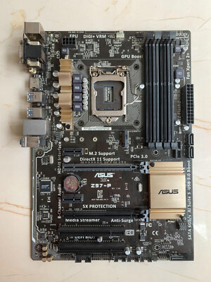 ASUS Z97-P Motherboard Intel Z97 LGA1150 DDR3 VGA DVI HDMI