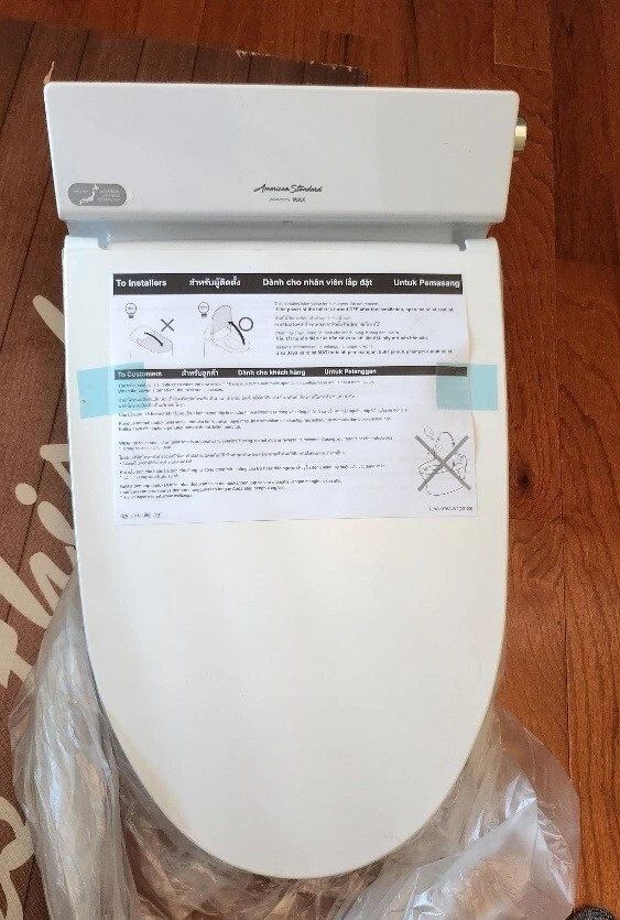 Сиденье для унитаза биде American Standard Advanced Clean 100 SpaLet / 8017A60GRC-291 - Изображение 4 из 4