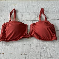 Andie Swim the Cartagena Top in Terracotta NWT size Large Bikini Top