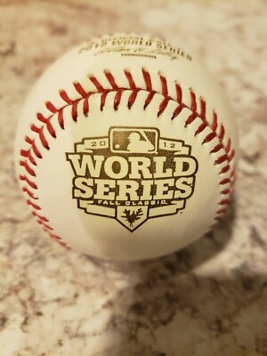 Rawlings MLB Official 2012 World Series Baseball Boxed