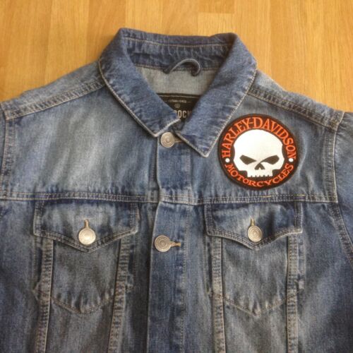 Motorbike Motorcyclist Biker Patches / Badges - Embroidered - Sew On Breast - Foto 29 di 49