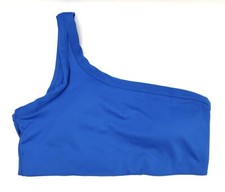 All in Motion Women's Light Support Asymmetrical Sports Bra Blue Sz XL NWT 20