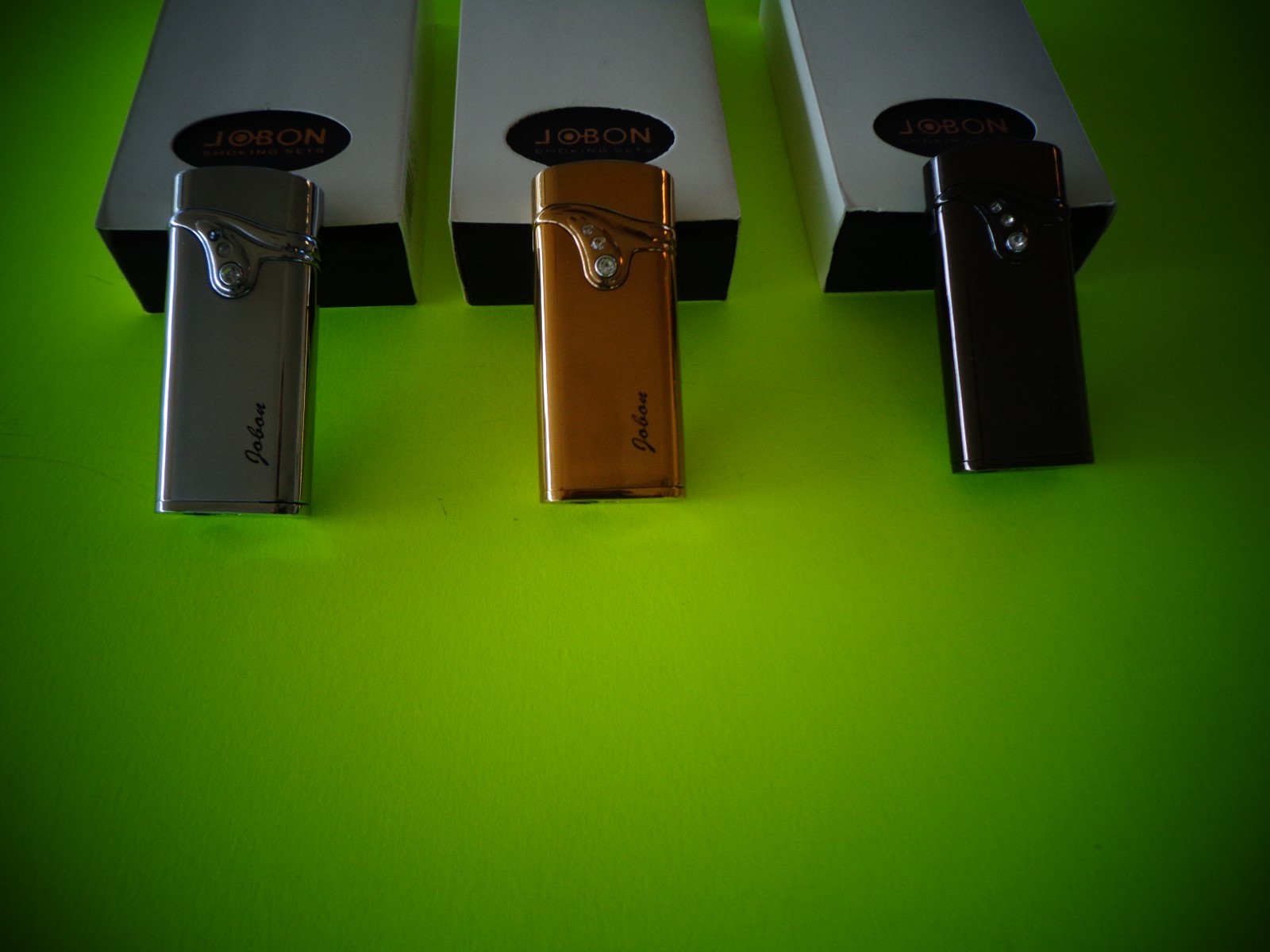 JOBON boutique slim touch-sensor sensitive electronic  windproof lighter RANDOM 