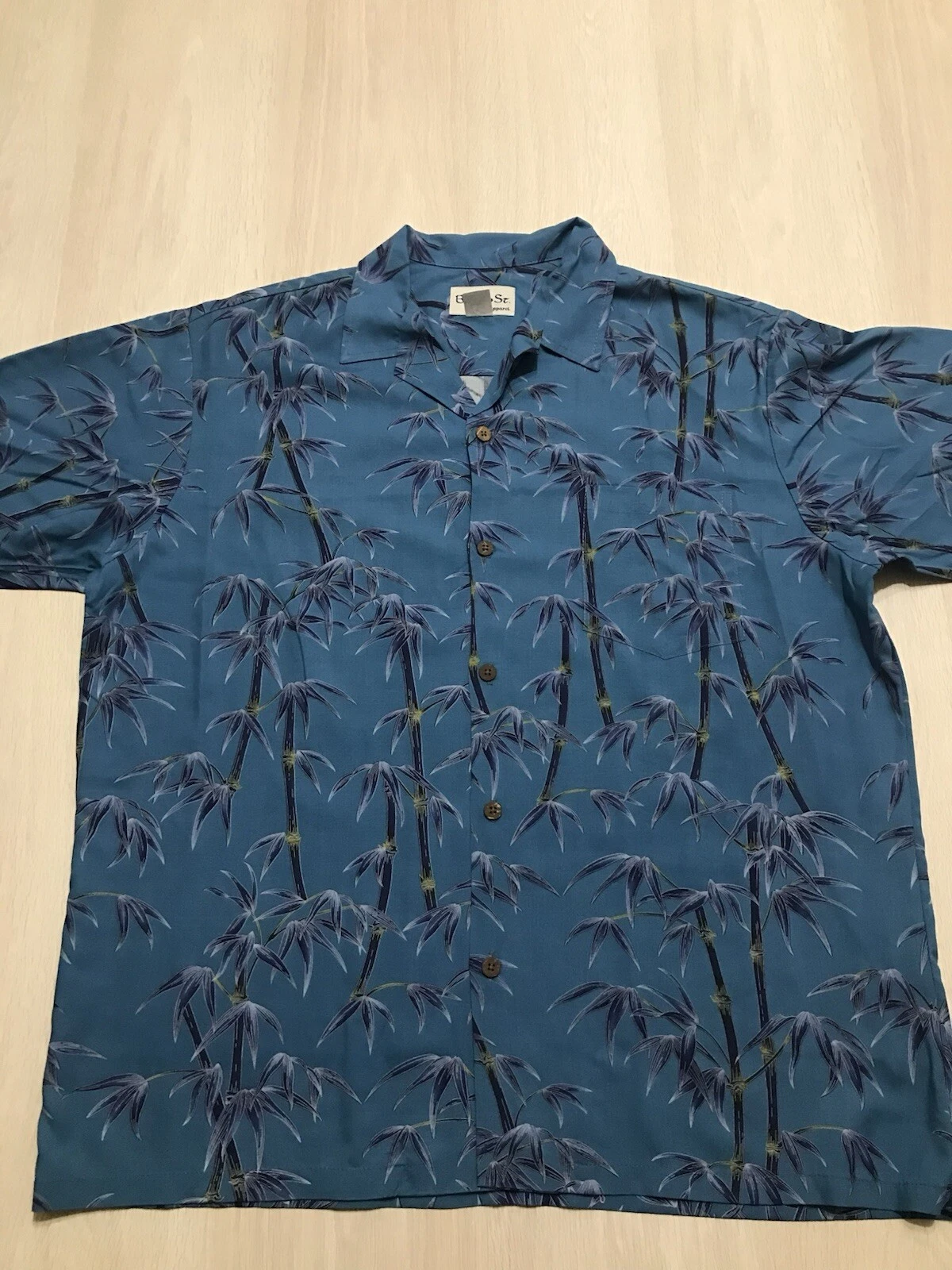 Vintage Floral Hawai Shirt Button Down Size XL