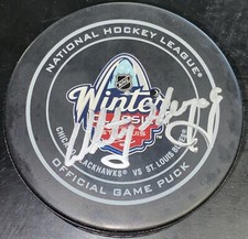 Whitey Herzog Autographed Signed Winter Classic Hockey Puck Cardinals HOF
