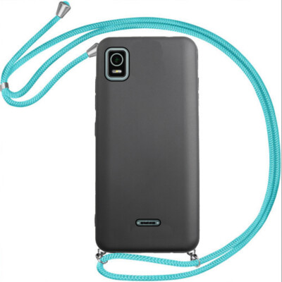 For AT&T Calypso (U328AA) Shockproof Anti-Scratch Case CrossBody Lanyard  Strap