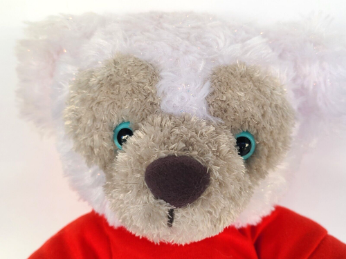 DSF Bianco Pre Duffy Disney Bear Peluche Soda Fountain Store Nuovo con etichette Ritirato 2007 HTF - Foto 3 di 16
