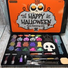 32 Pc.Face Body Paint Kit for Kids, Costume Makeup for Birthday,Halloween.NIP
