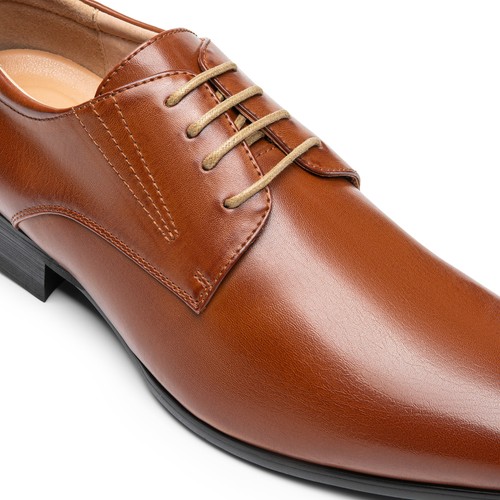 Herren Klassisch Schnürschuhe Modern Formell Oxford-Schuhe Schnürschuhe Leder Gefüttert Elegant Schuhe - Bild 7 von 27