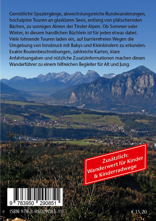Thumbnail - Kinderwagen-wanderungen Tirol: Innsbruck Und Umgebung Mit Werdenfelser