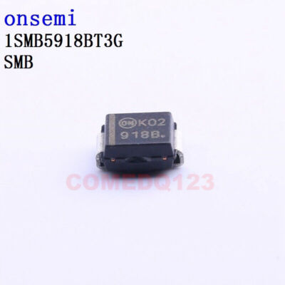 50PCSx 1SMB5918BT3G SMB Onsemi Zener Diodes #E7*