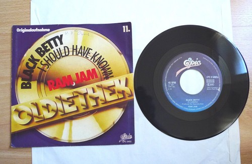 Ram Jam - Black Betty / 7" Single / Vinyl Near Mint - Hervorragend