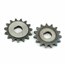 2pcs 15 Tooth Sprocket Dual D-bore for 25 chain electric scooter motors MY1020