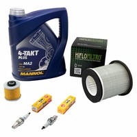Wartungspaket ÖL 4L FüR Yamaha TDM 850 1991-2001 Luftfilter+ÖLfilter+ZüNdkerzen