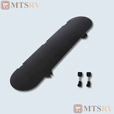 Camco RV Heavy Duty DUAL Propane Tank Cover Replacement Lid in Black w/Hardware