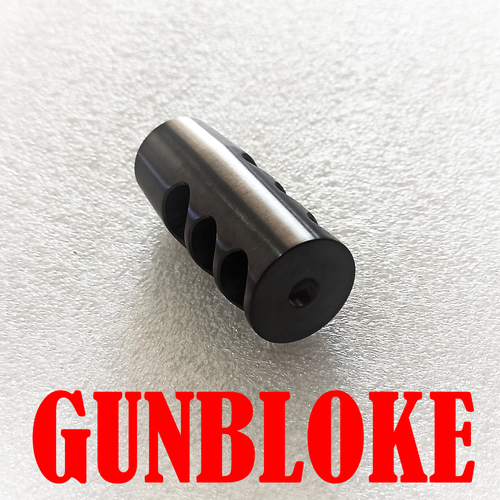 Muzzle brake .22LR/.22WMR MAX-TAC2 compensator 1/2x28 | eBay
