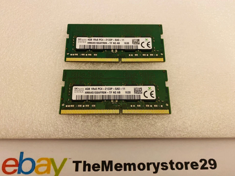 8GB kit (2 x 4GB) PC4-17000 DDR4 2133MHz  Laptop Memory modules RAM SODIMM - Image 3 of 4