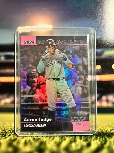 2025 Topps Pink Greatest Hits Aaron Judge New York Yankees GH-16 - Bild 1 von 2