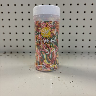 Jimmies Sprinkles 6.25oz-Rainbow W5338