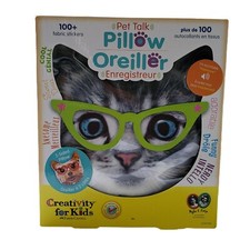 Pet Talk Pillow Creativity for Kids Faber Castell Cat Dog Record Adorable Funny